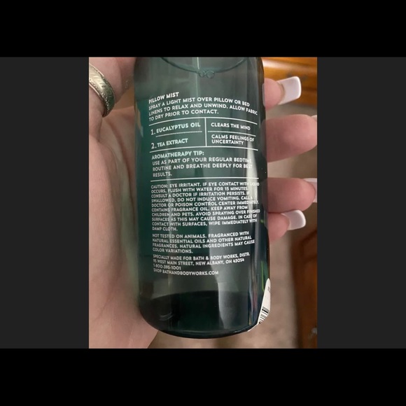 B&BW AROMATHERAPY EUCALYPTUS TEA PILLOW MIST - Picture 2 of 4